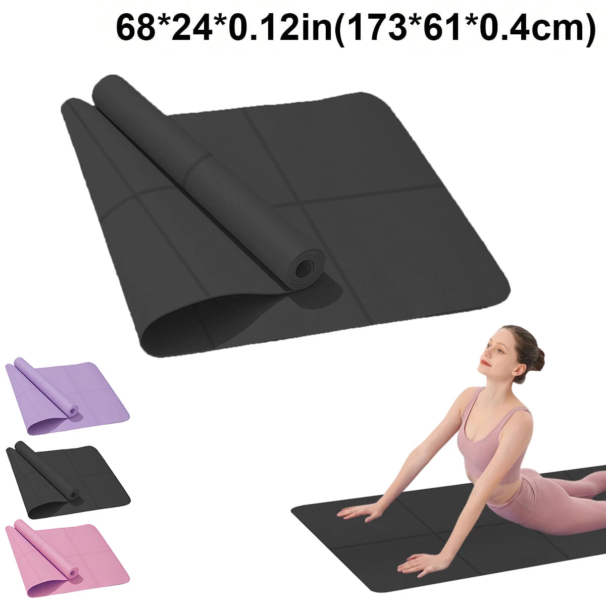 4MM Anti-Skid Yoga Mat