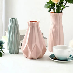 Nordic Plastic Flower Vase