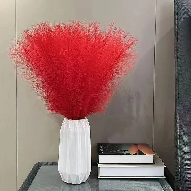 Artificial Fluffy Pampas Grass Decor