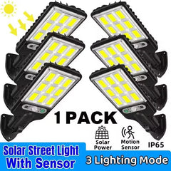 Solar Sensor Street Light Set