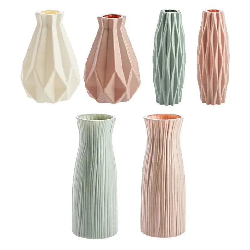 Nordic Plastic Flower Vase