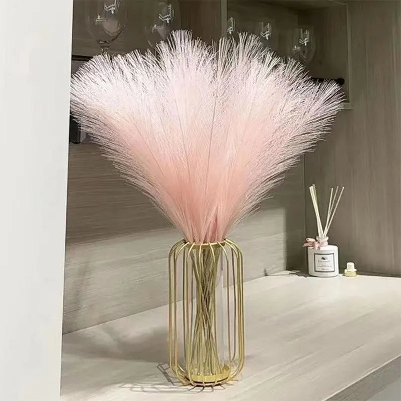 Artificial Fluffy Pampas Grass Decor