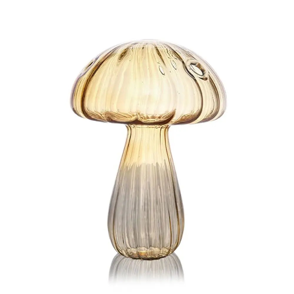 Jelly Color Mushroom Glass Vase