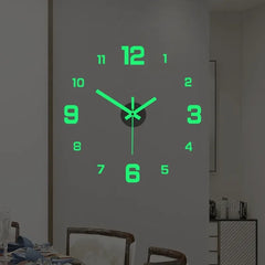 3D Luminous DIY Wall Clock