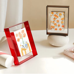 5" Transparent Acrylic Photo Frame