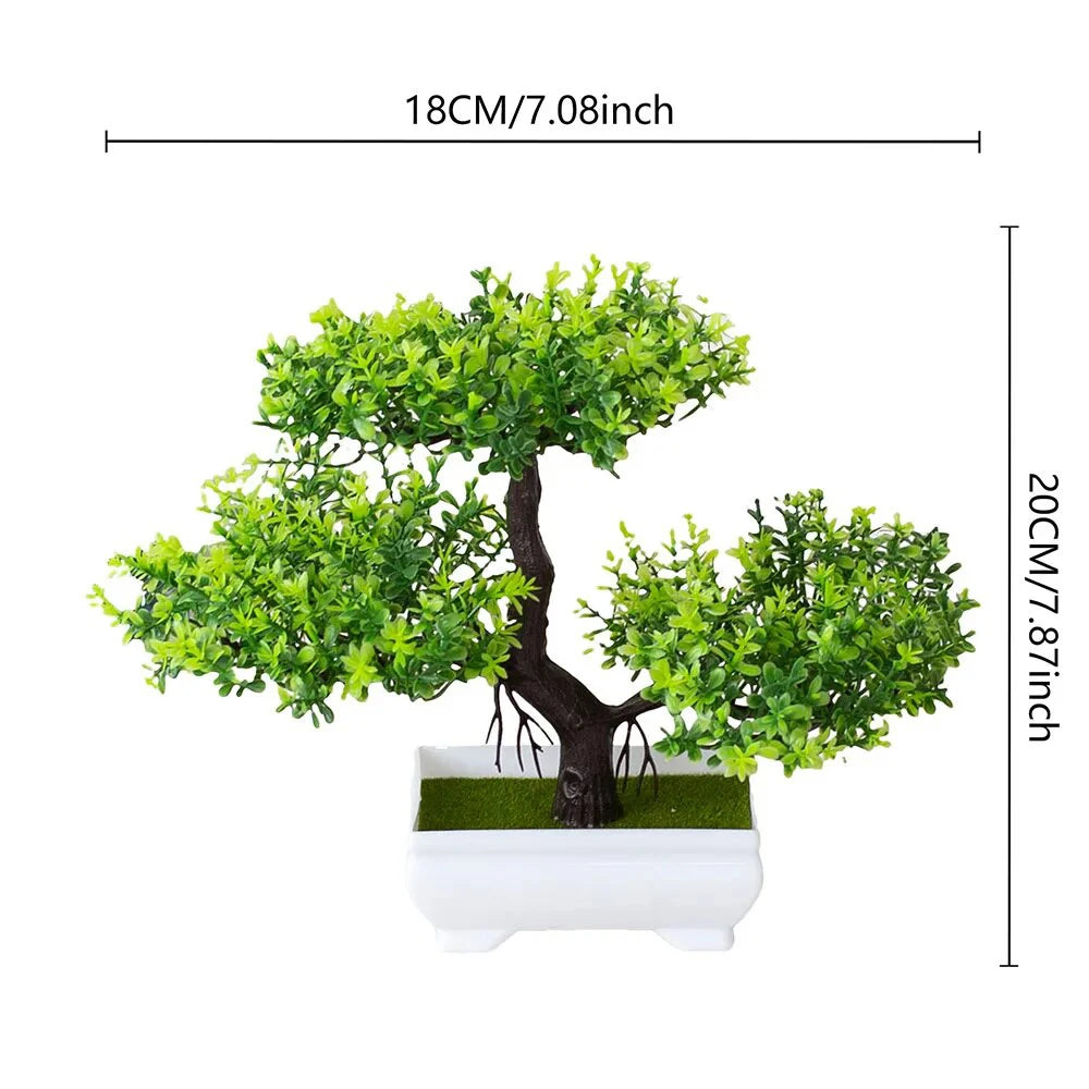 Artificial Potted Bonsai Plant Decor