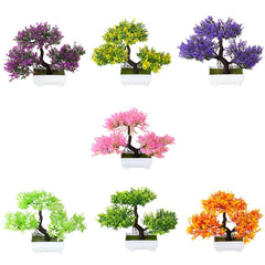 Artificial Potted Bonsai Plant Decor