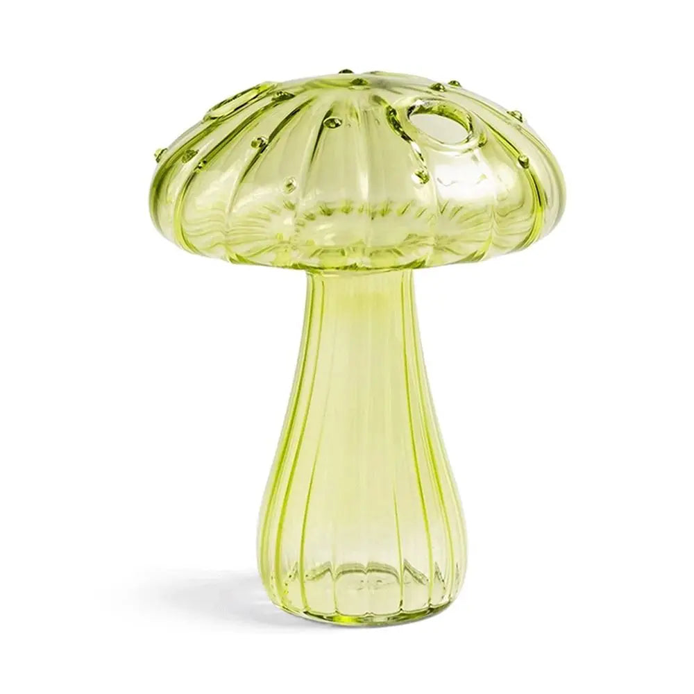 Jelly Color Mushroom Glass Vase