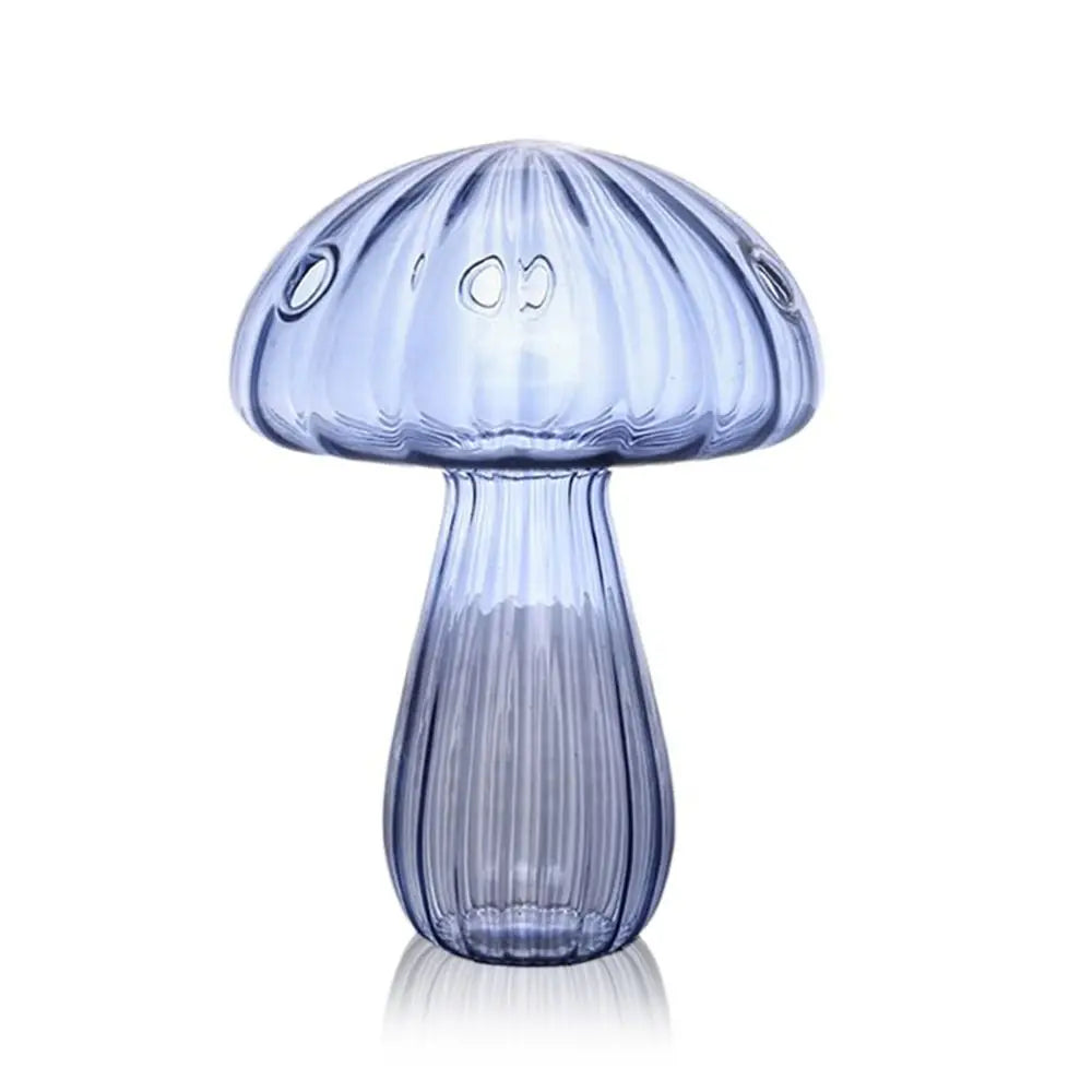 Jelly Color Mushroom Glass Vase