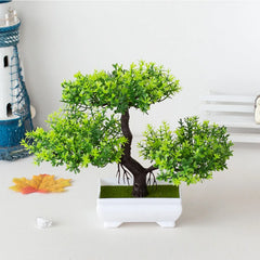 Artificial Potted Bonsai Plant Decor