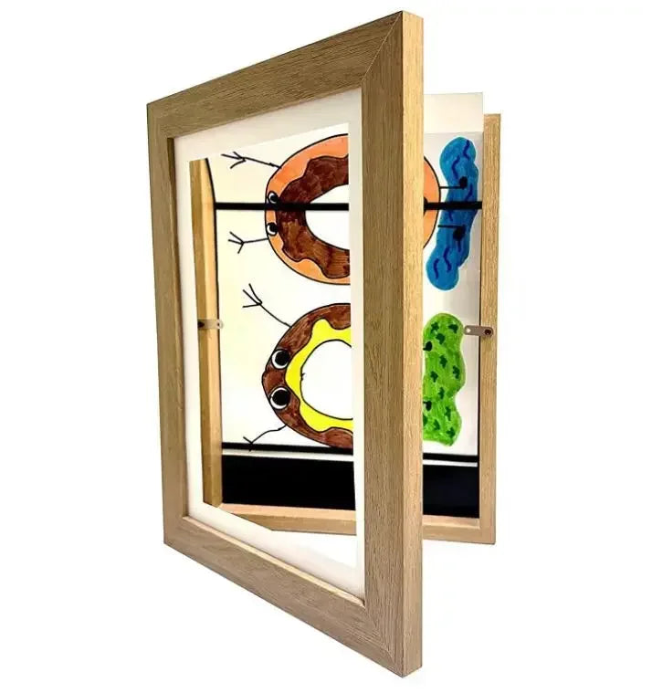 A4 Wooden Flap Photo Frame