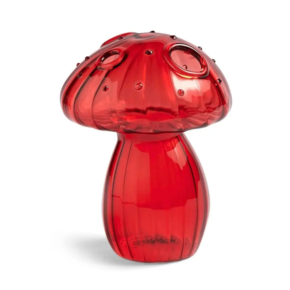 Jelly Color Mushroom Glass Vase