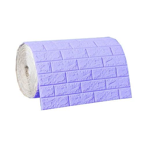 3D Soft Foam Brick Wallpaper