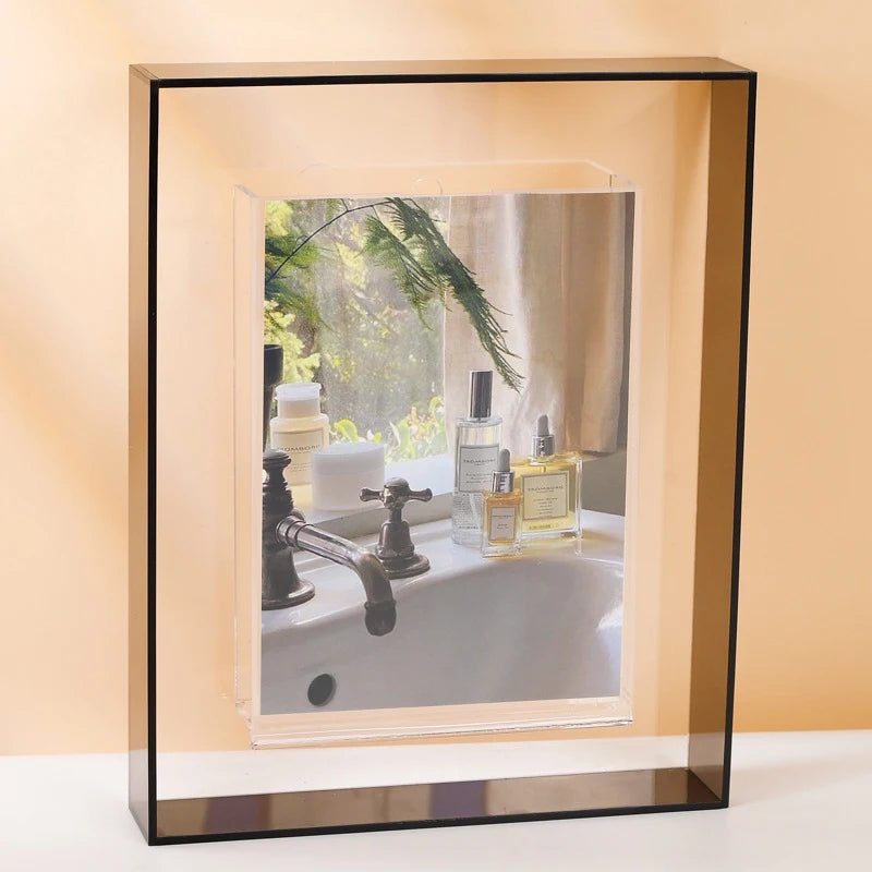 5" Transparent Acrylic Photo Frame