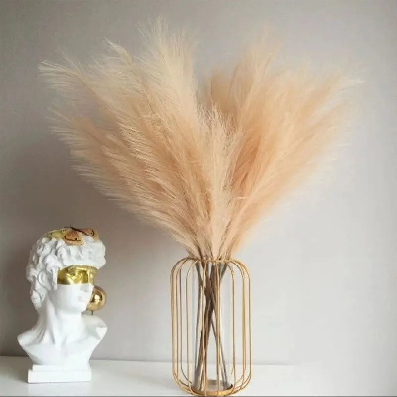 Artificial Fluffy Pampas Grass Decor