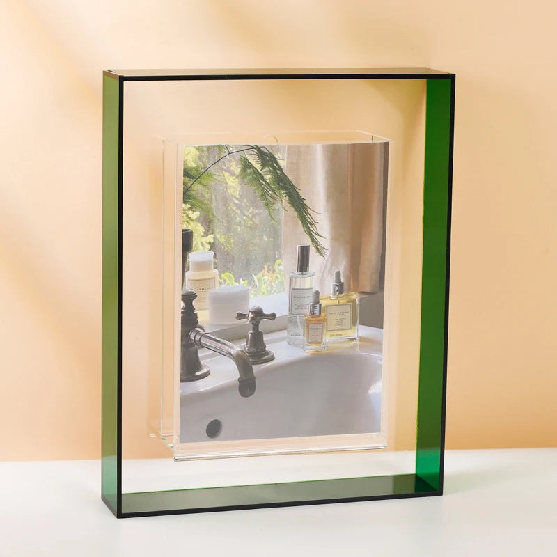 5" Transparent Acrylic Photo Frame