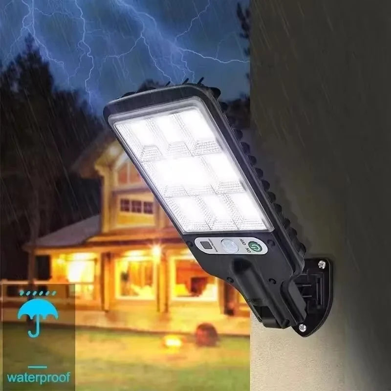 Solar Sensor Street Light Set