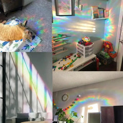 Rainbow Prism Window Stickers