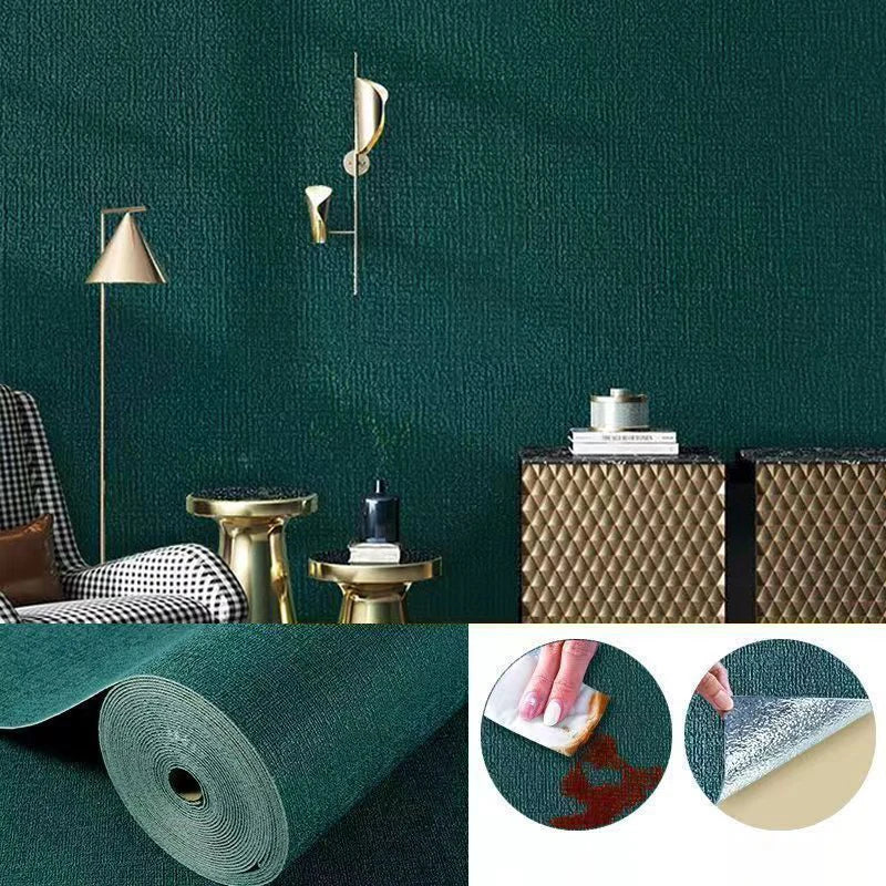 Self-Adhesive 3D Linen Wallpaper