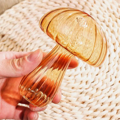 Jelly Color Mushroom Glass Vase