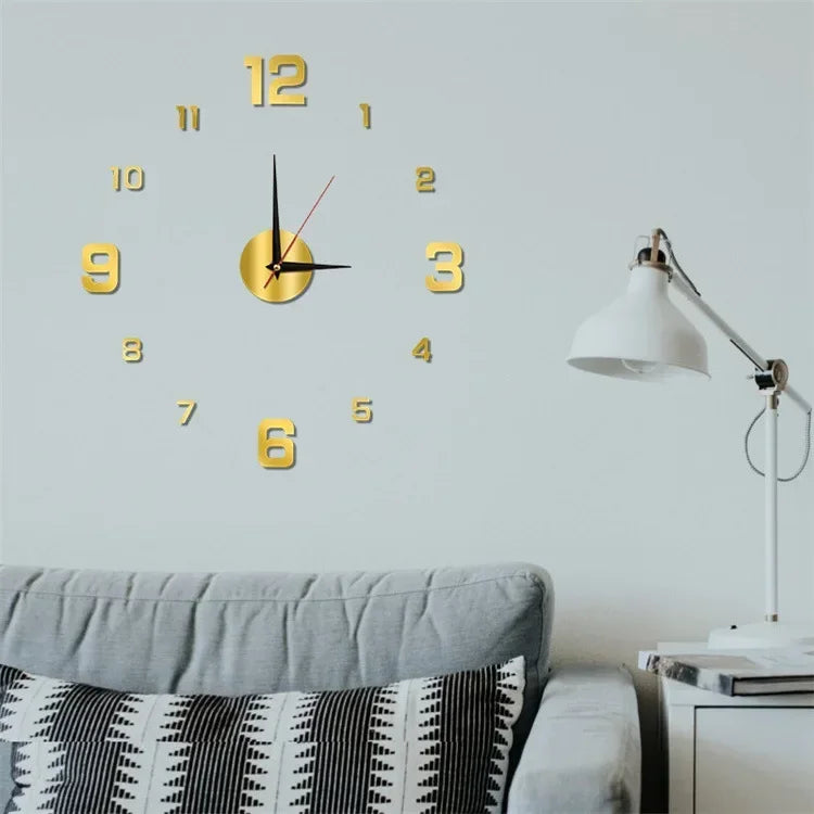 3D Luminous DIY Wall Clock