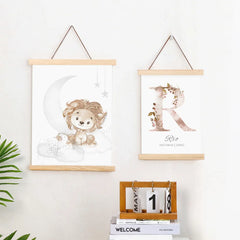 Magnetic Wooden Poster Frame