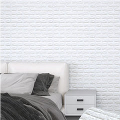 3D Soft Foam Brick Wallpaper