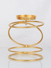 Luxury Gold Metal Candle Holder