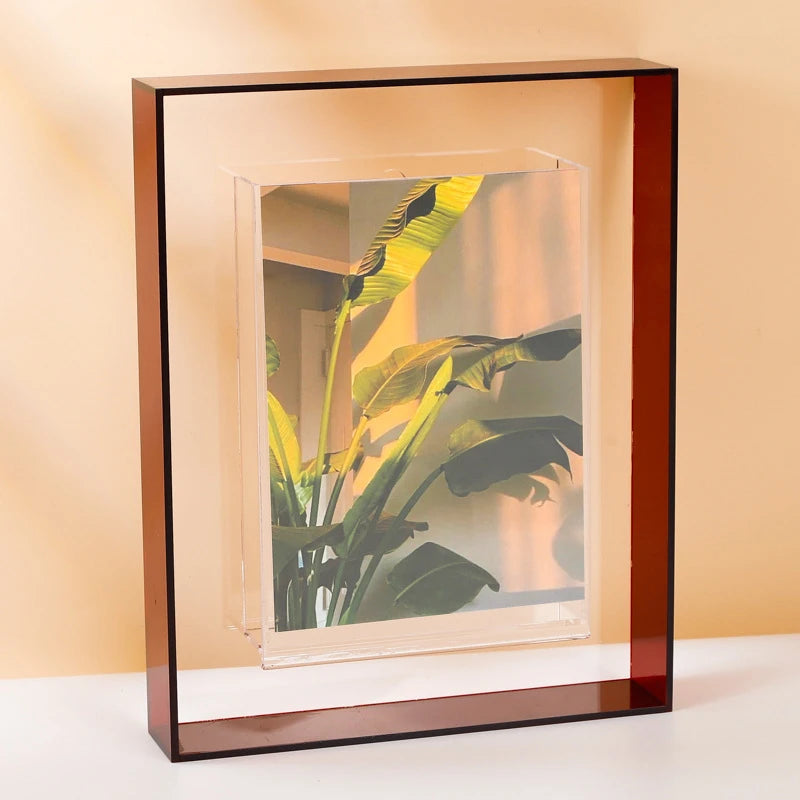 5" Transparent Acrylic Photo Frame