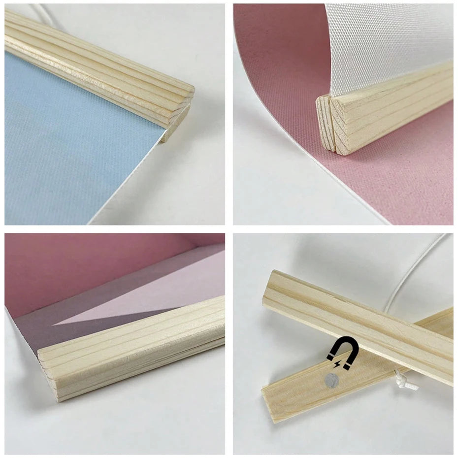 Magnetic Wooden Poster Hanger