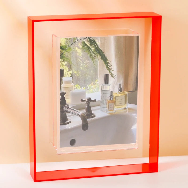 5" Transparent Acrylic Photo Frame