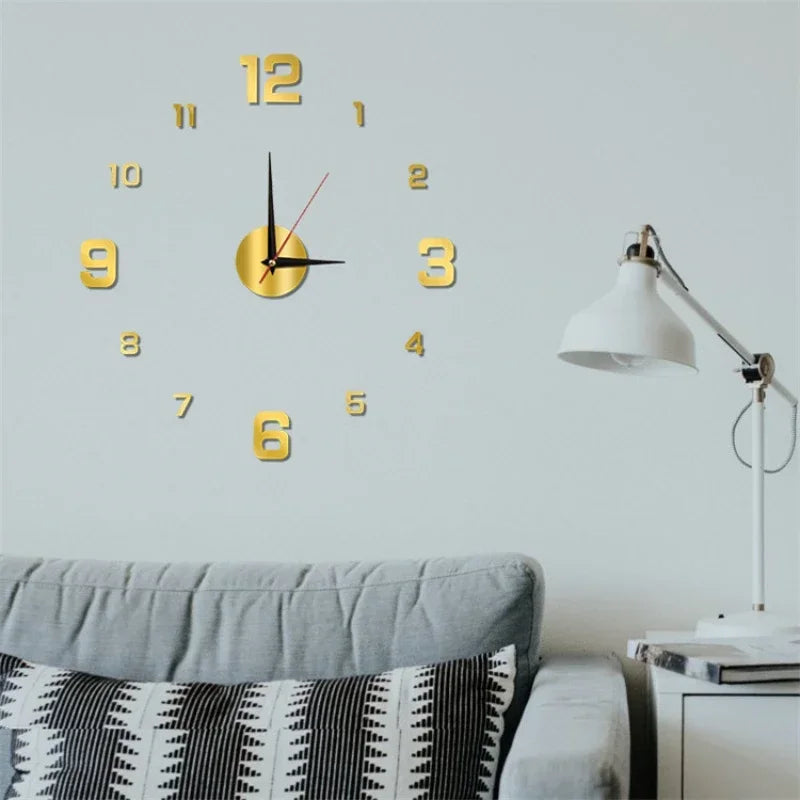 3D Luminous DIY Wall Clock