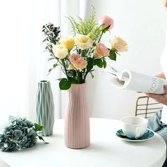 Nordic Plastic Flower Vase